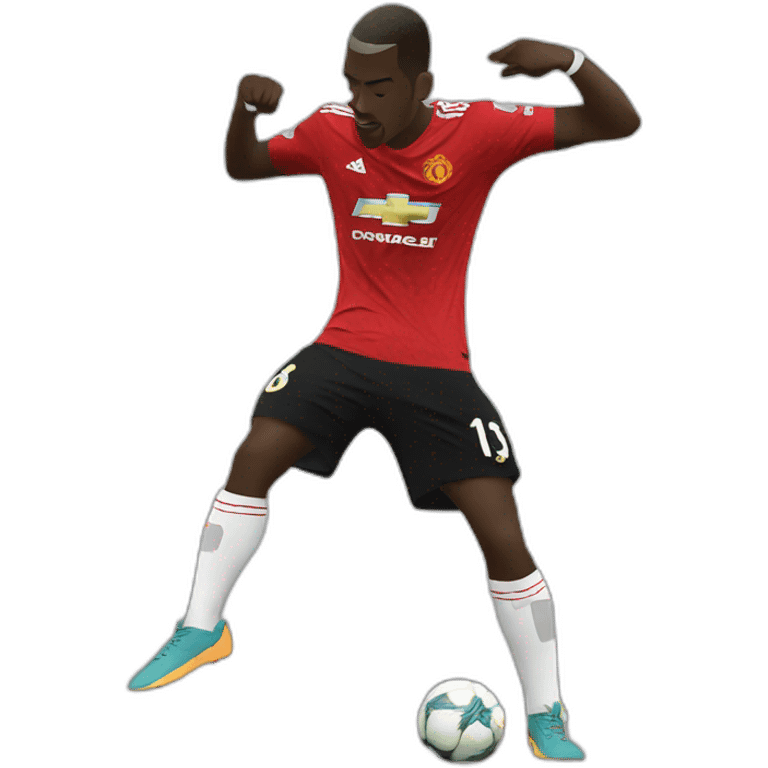 Pogba dab emoji