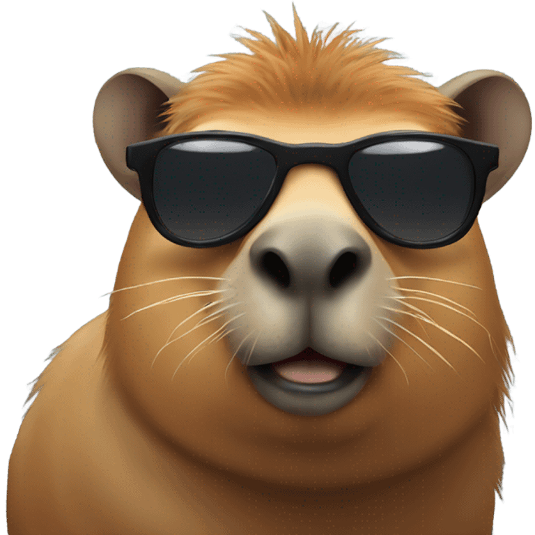 capibara with sunglasses emoji