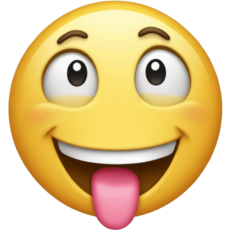 emoji sticking out its tongue emoji