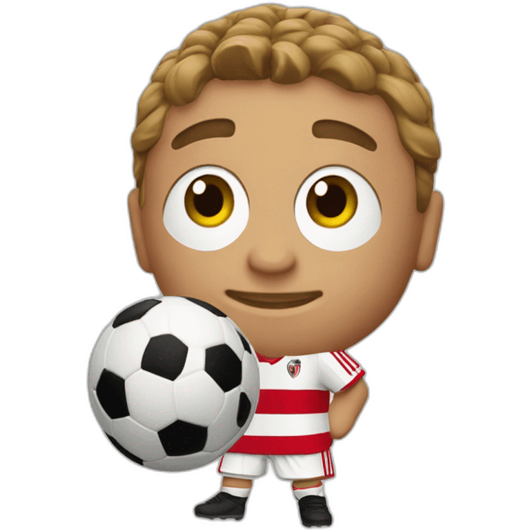 river plate soccer emoji