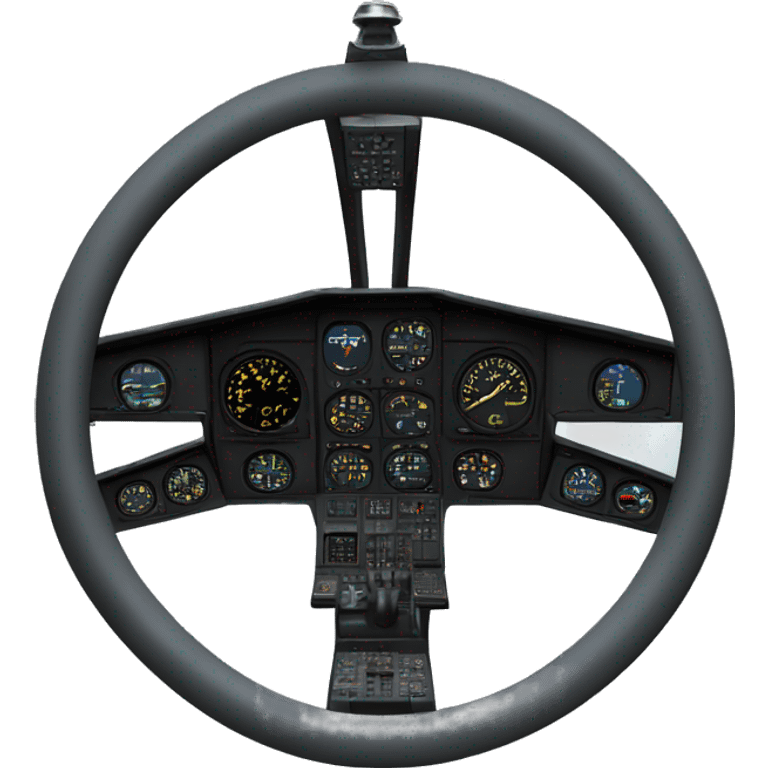 Cessna cockpit instruments  emoji