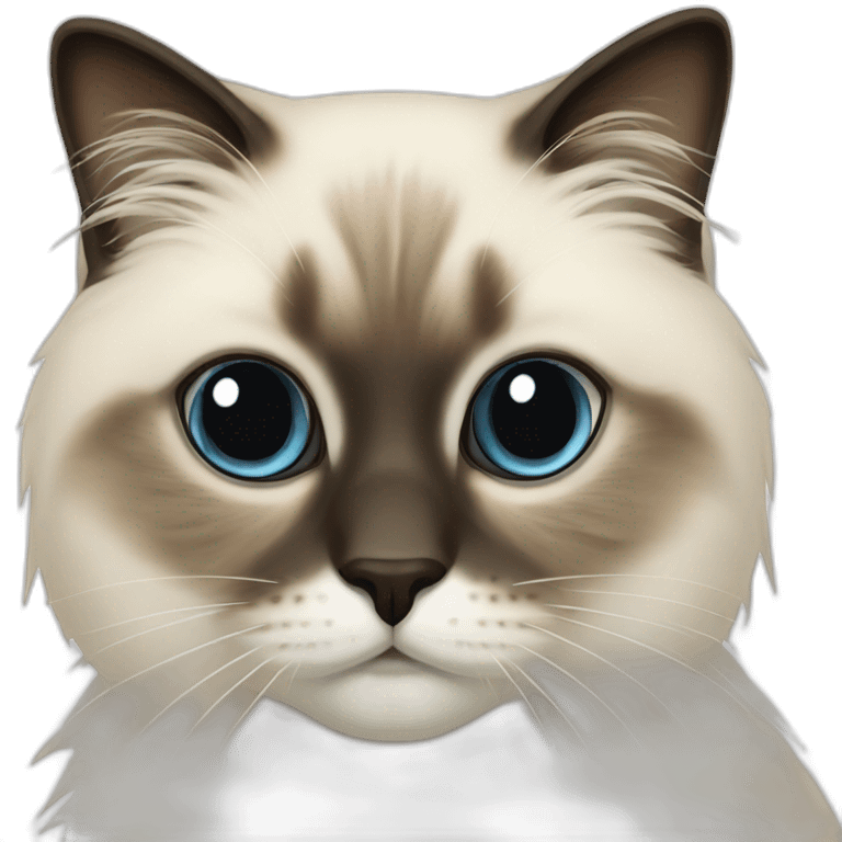 birman cat emoji