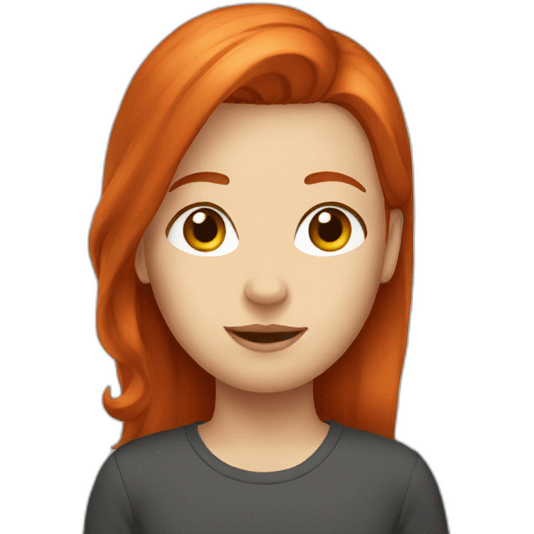 redhead emoji