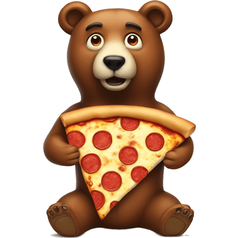 Pizza Bear emoji