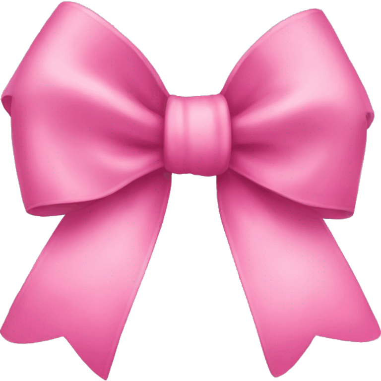 Pink bow emoji