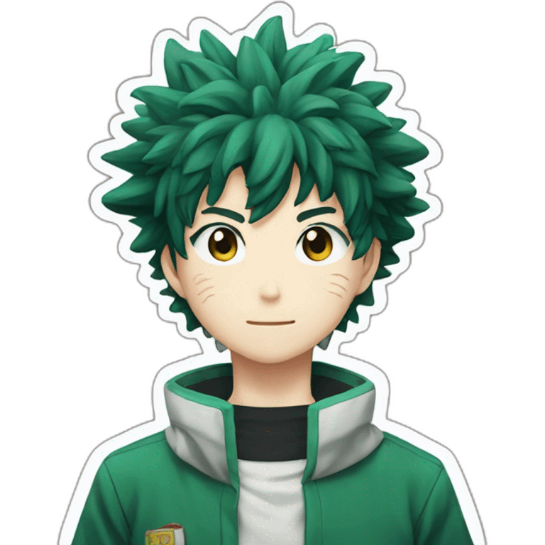 Izuku in sukuna emoji