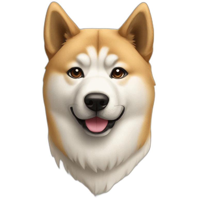 Akita inu emoji