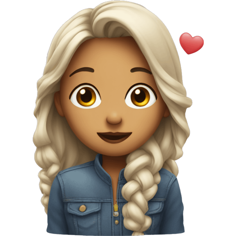 kissed girl emoji