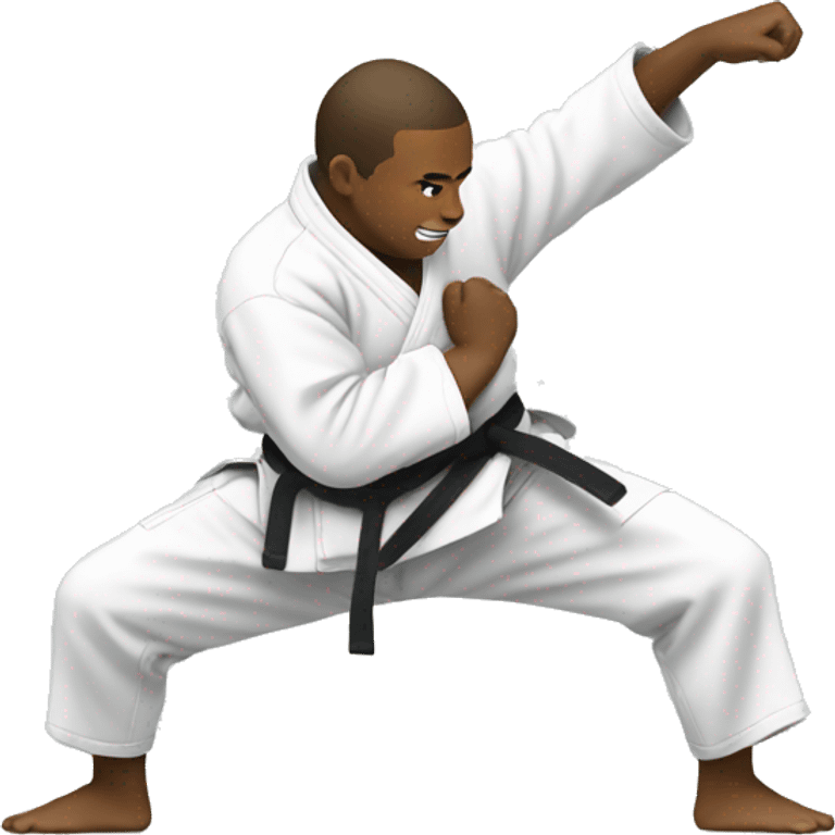 Judo move emoji