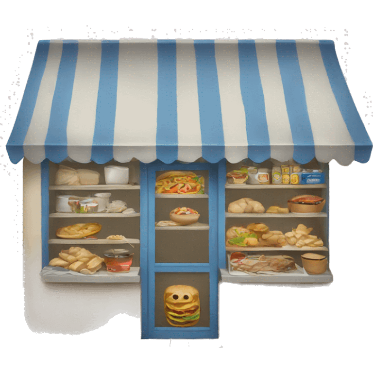 Greek street food shop emoji