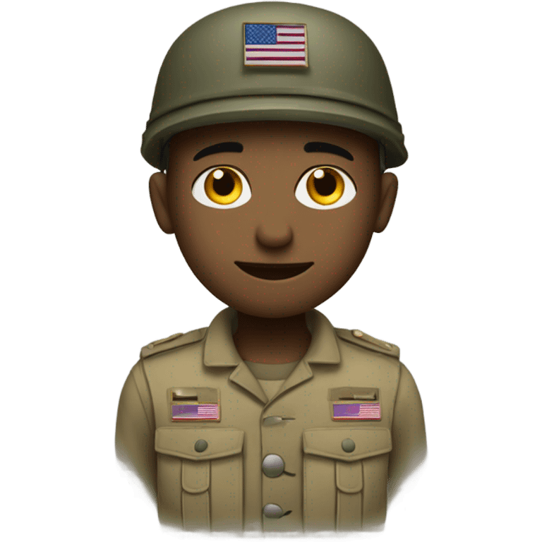 american soldier emoji