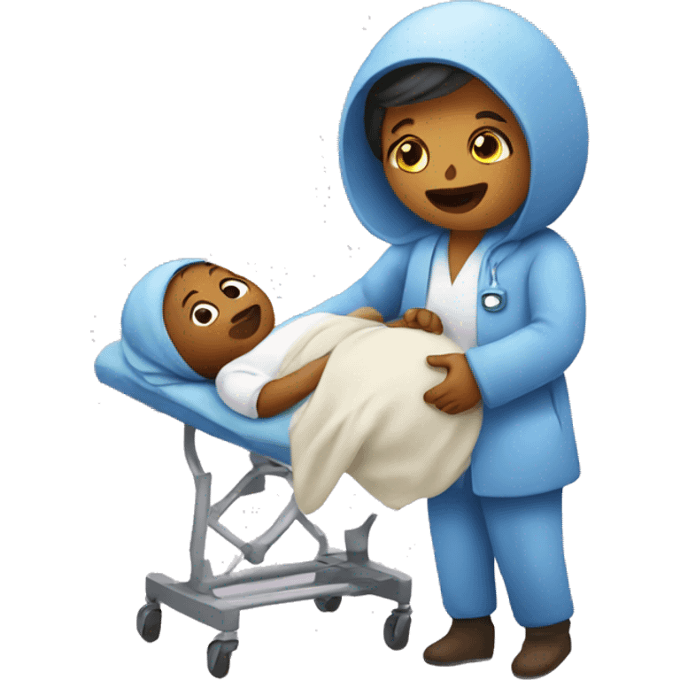 Labour and delivery  emoji