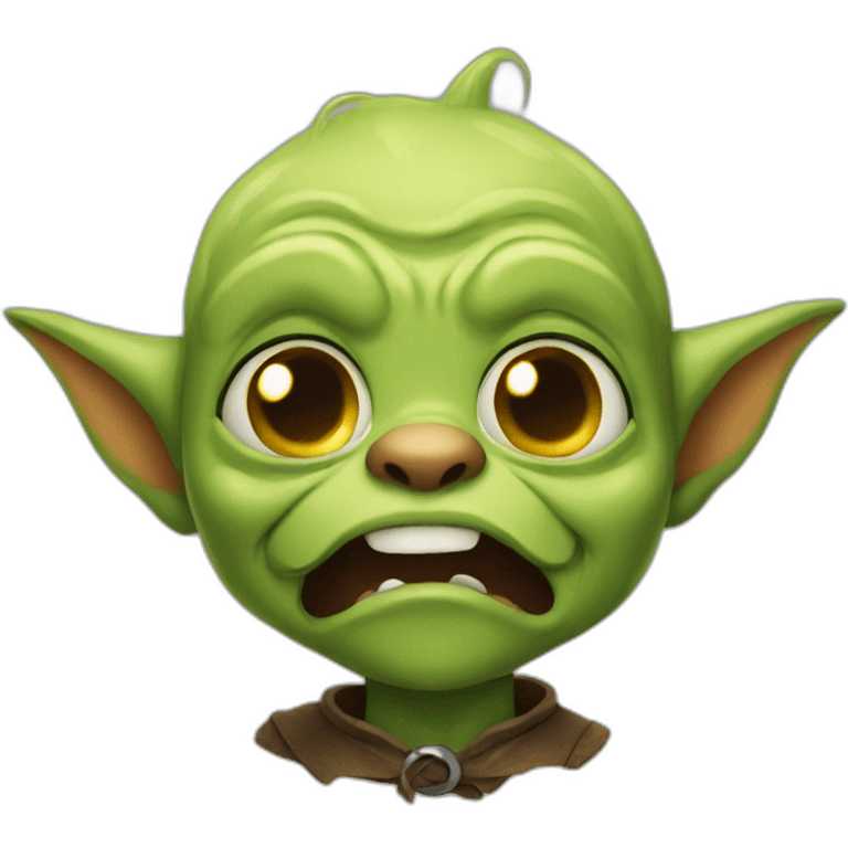 cute goblin cartoon emoji