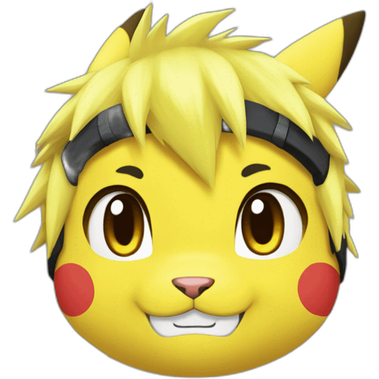 Pikatchu sur Naruto emoji