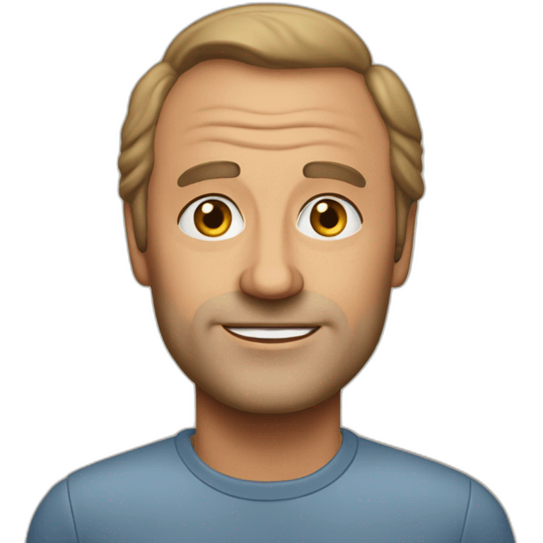 front facing gerry scotti emoji