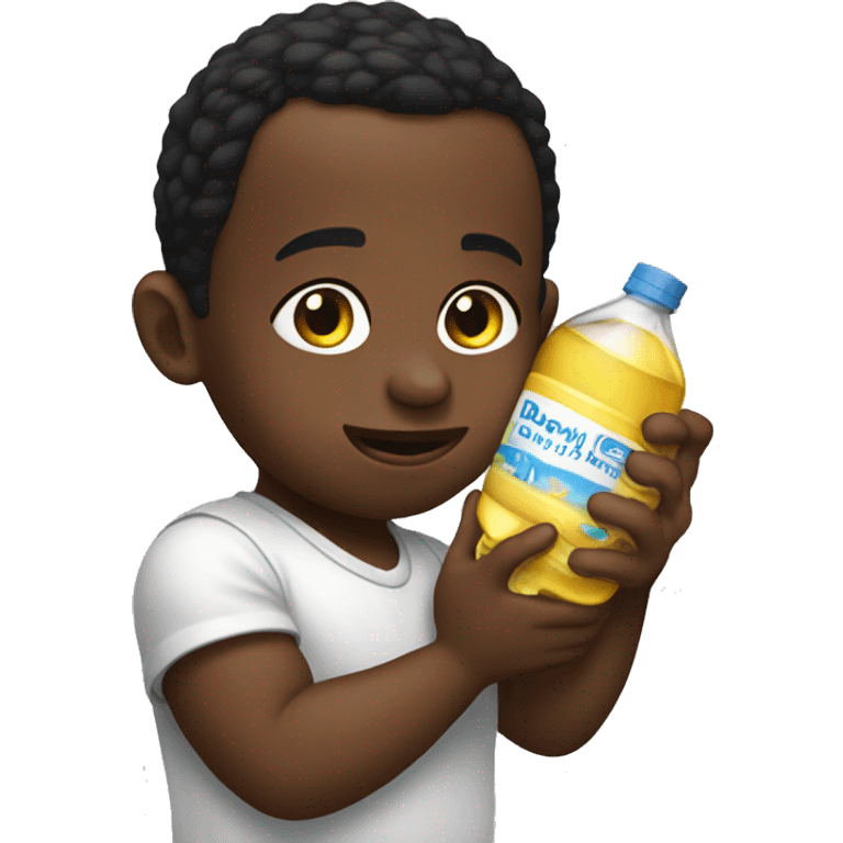 Diddy holding baby oil emoji