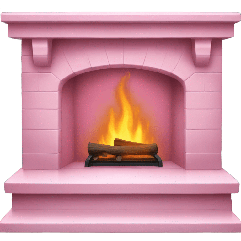 Winter Pink FirePlace emoji