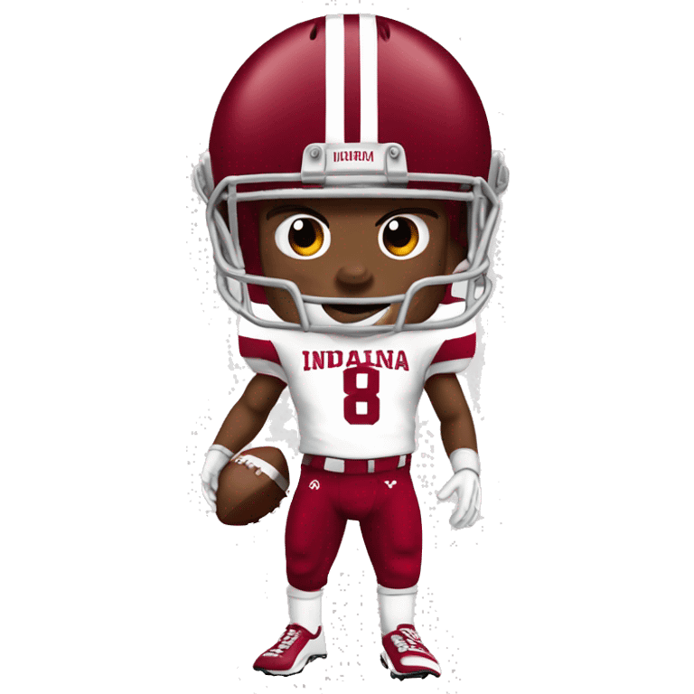 Indiana university football  emoji