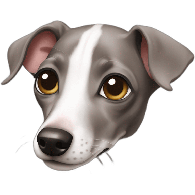 italian greyhound puppy emoji