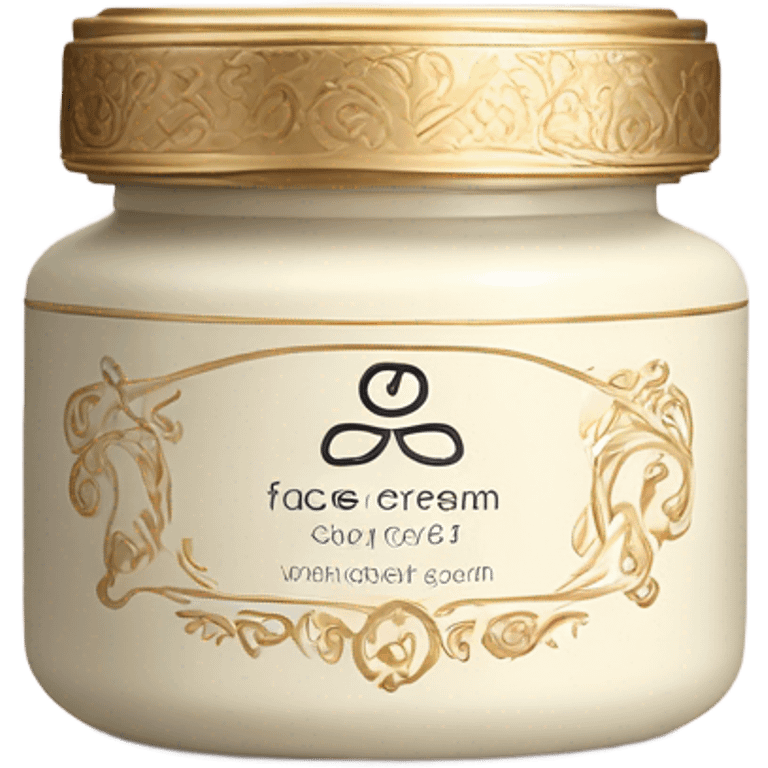 aesthetic jar of face cream  emoji