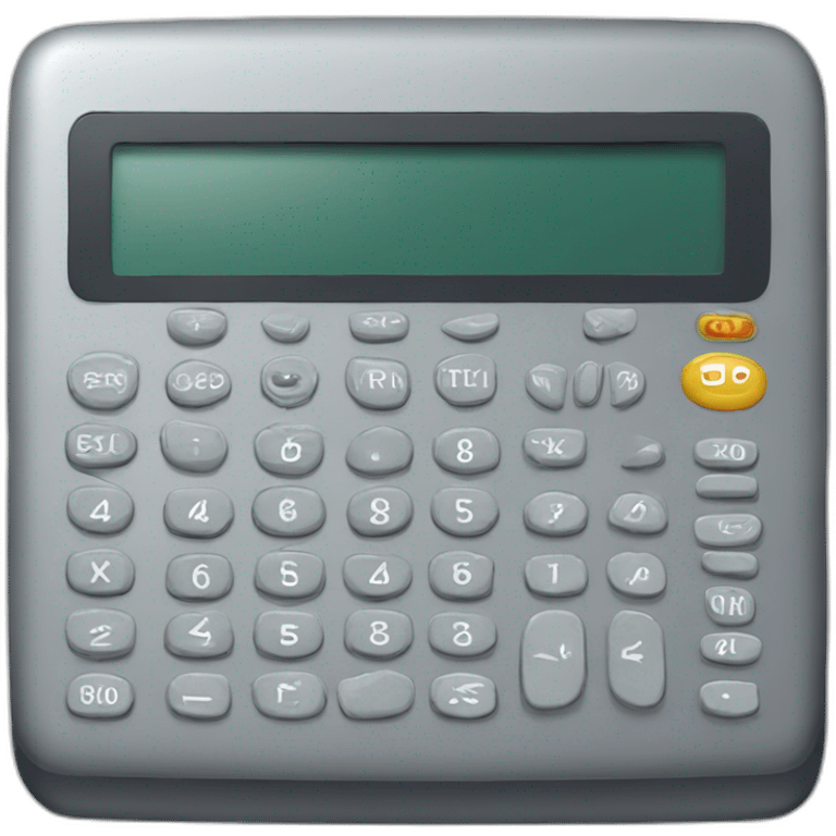 a ti-84 plus calculator emoji