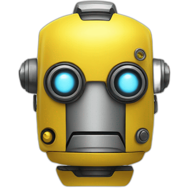 yellow robot head emoji