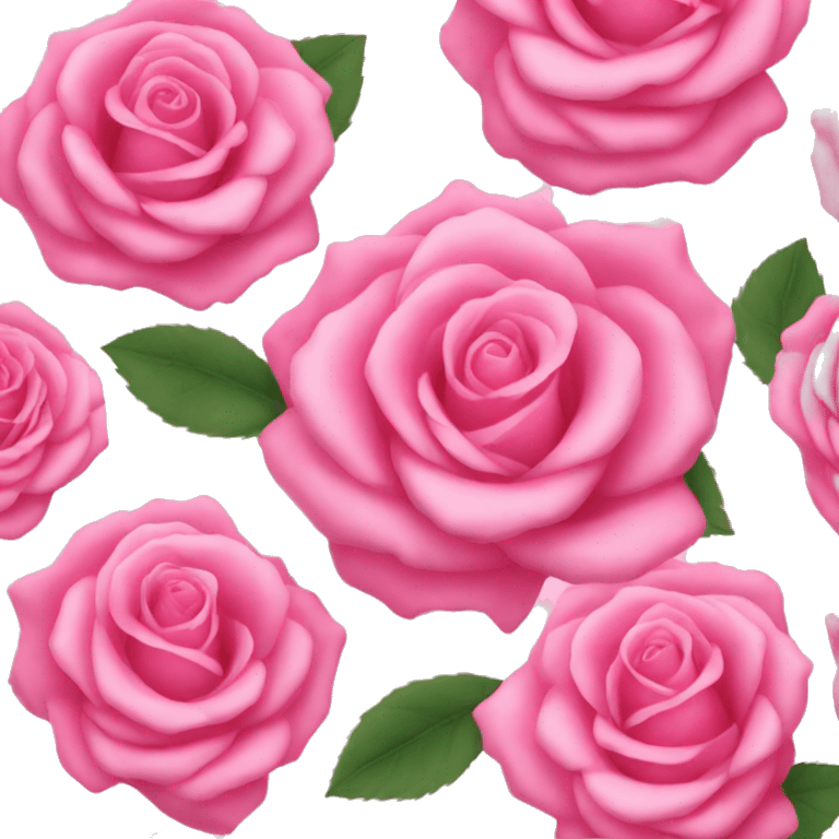 Pink roses flowers without people emoji