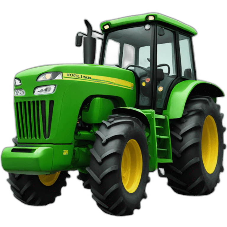 tractor green emoji