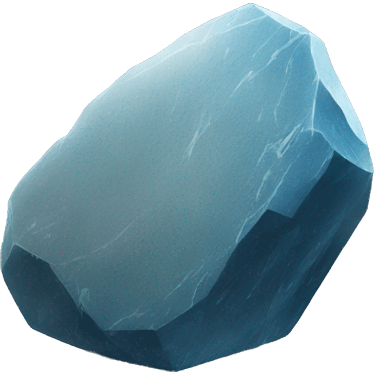 blue stone emoji