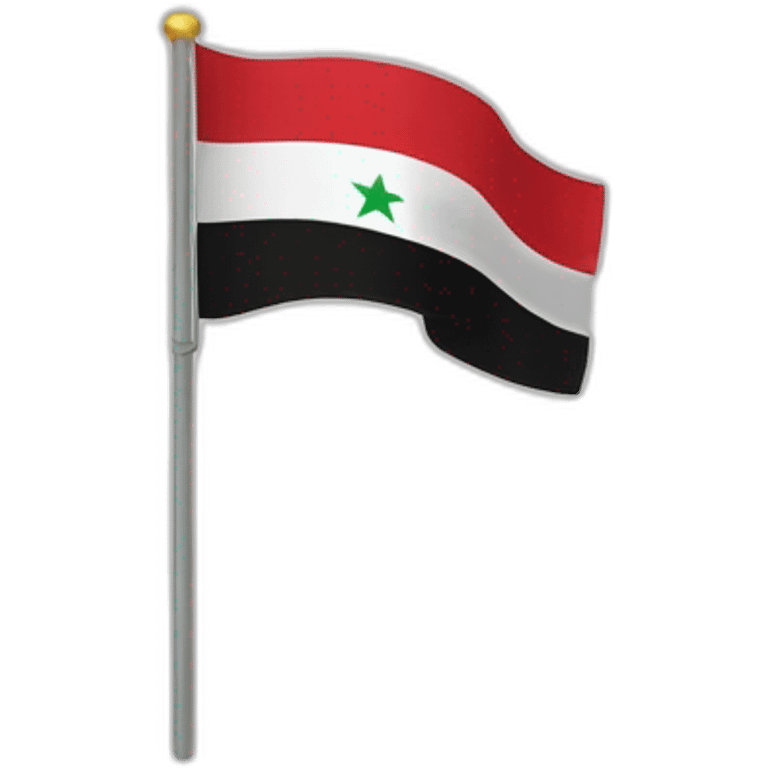 syria revoluton flag emoji