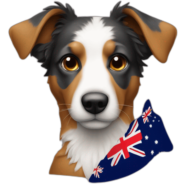 aussie redtri color  emoji