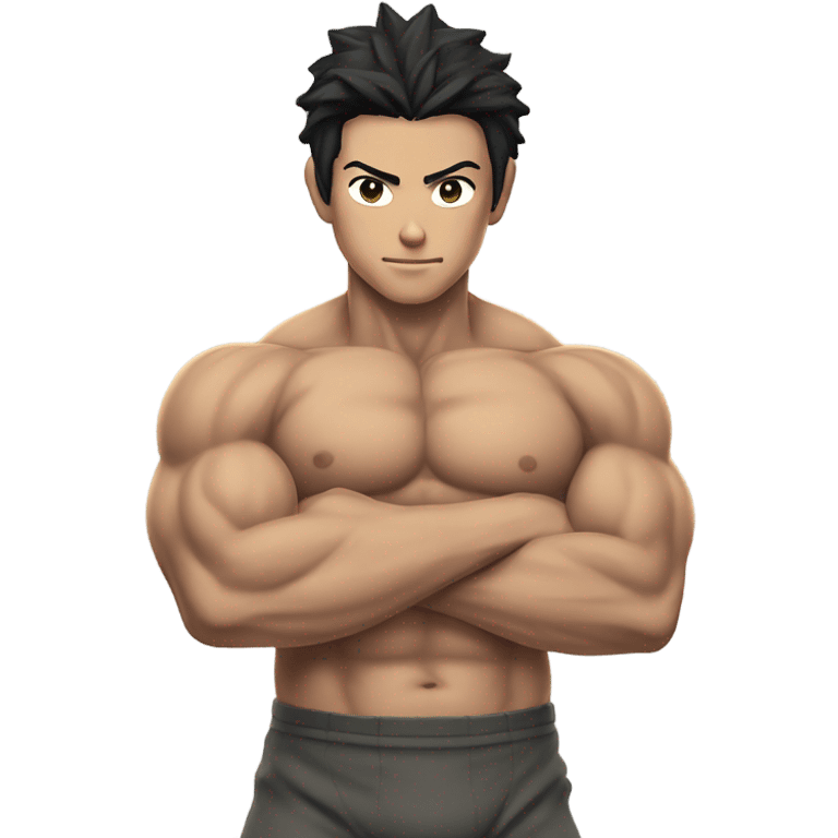 Gojo Satoru muscler emoji