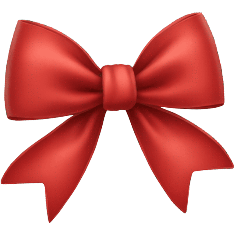 Red bow  emoji