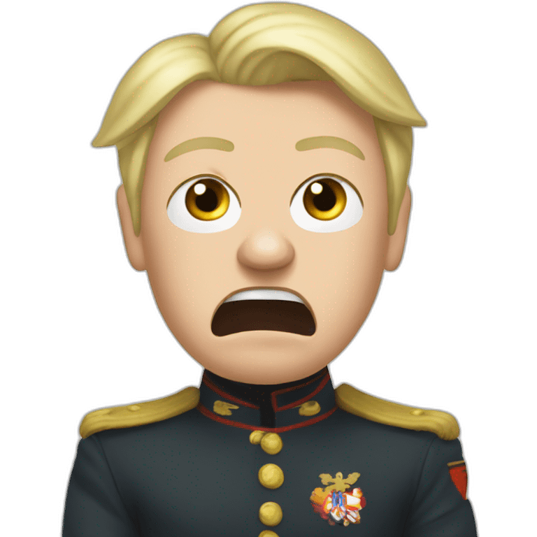 Marine lepen angry emoji