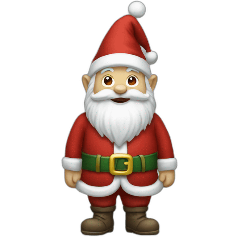 gnome Santa emoji