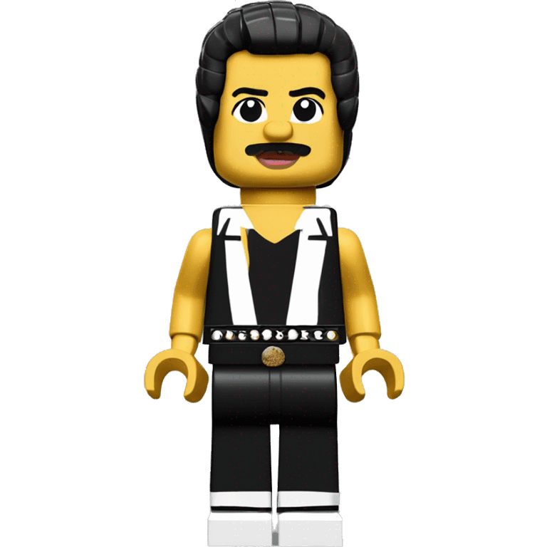 FREDDIE MERCURY lego full body emoji