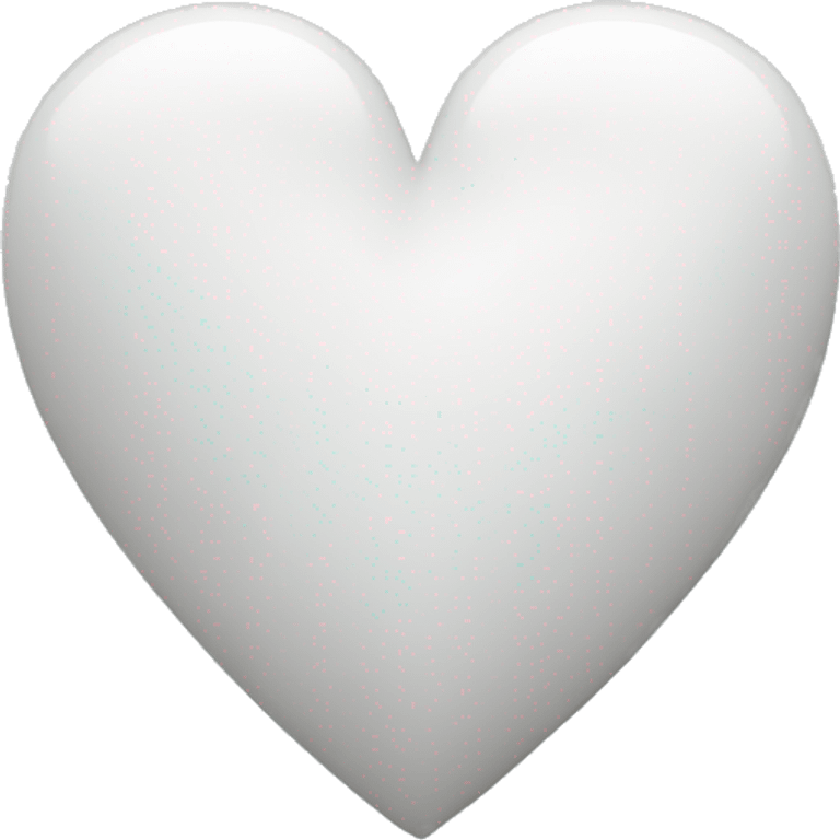 white heart emoji