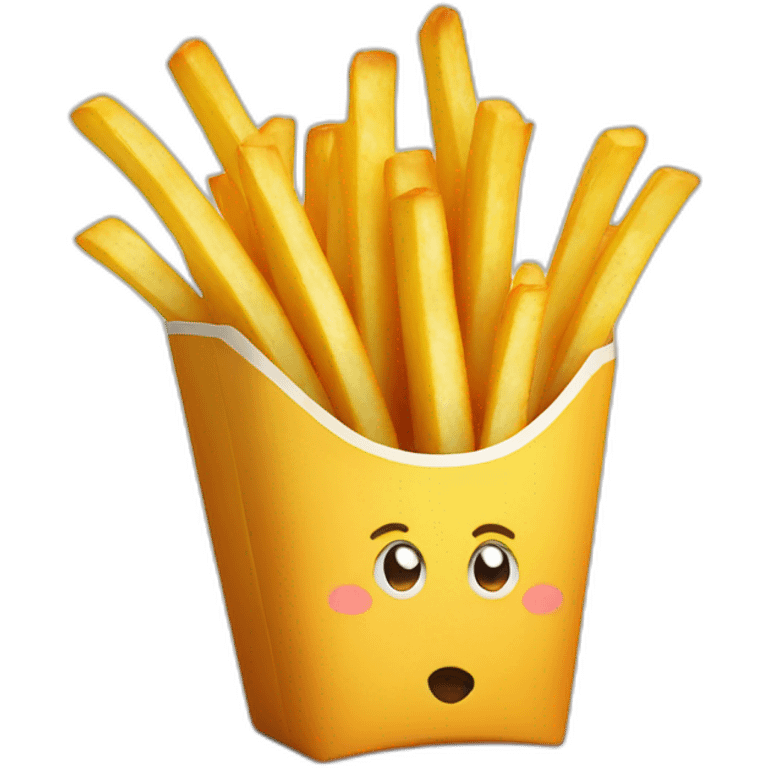 french fries emoji