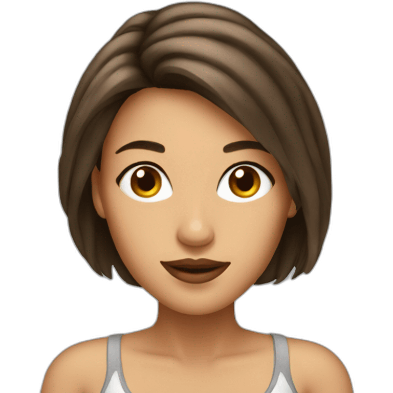 Sexy woman emoji