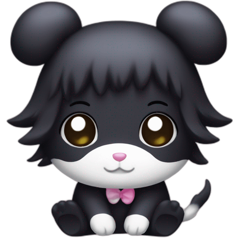 Kuromi Sanrio emoji