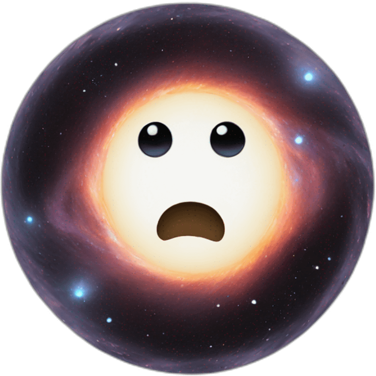 cosmic black hole emoji