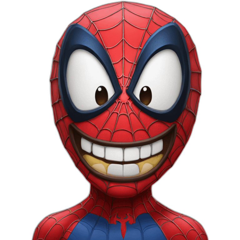 Spider-Man emoji Who laughs emoji