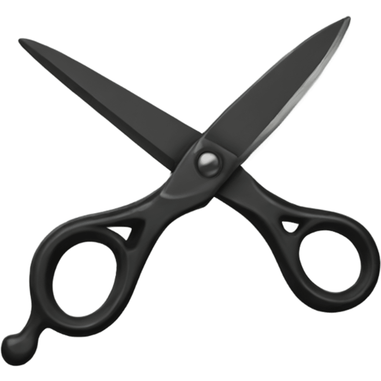 black scissors emoji