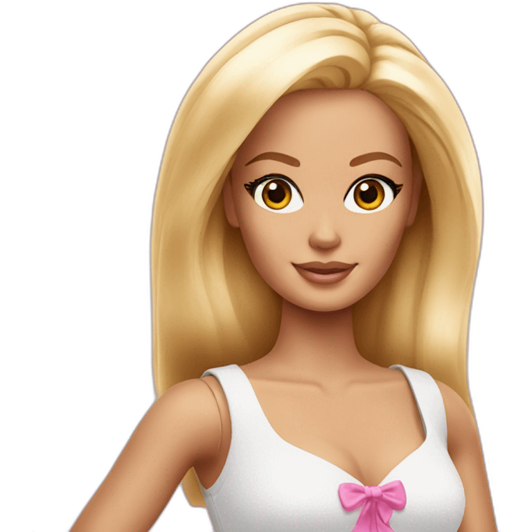 blonde barbie emoji