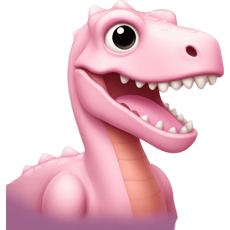 Light pink dinosaur emoji