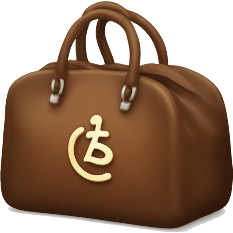 Un ladrón con una bolsa marron con un signo de dieron emoji