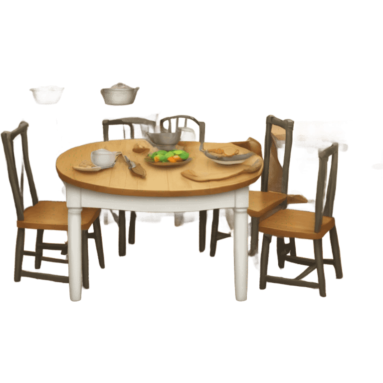 country Kitchen Table emoji