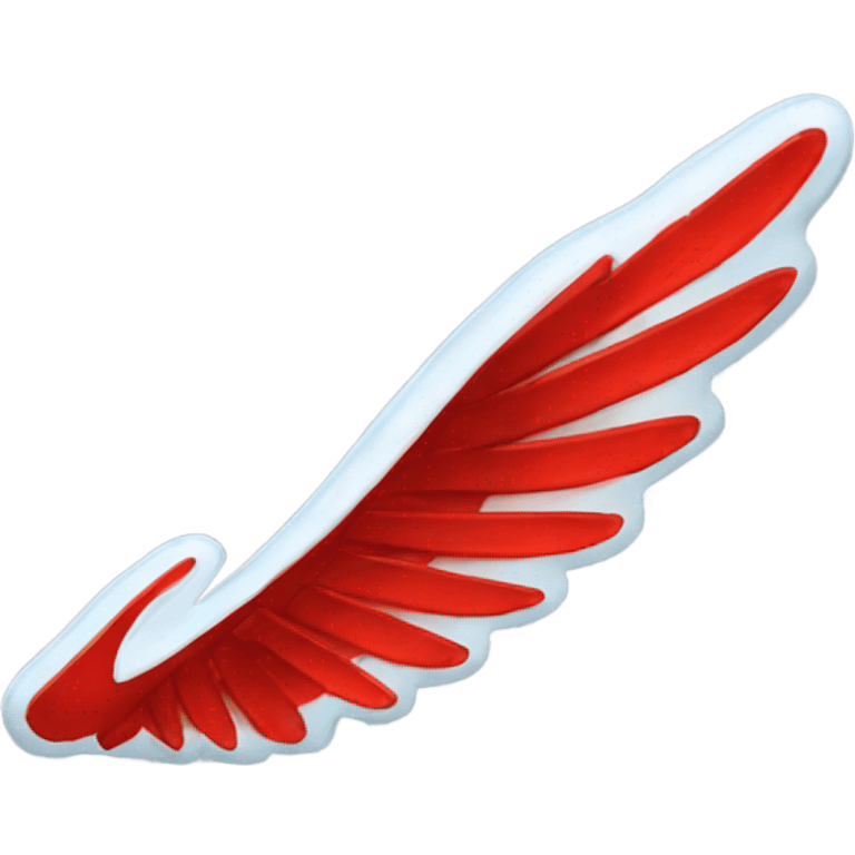 track spikes with wings emoji