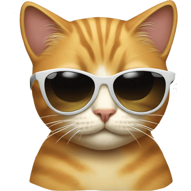 cat with sunglass emoji