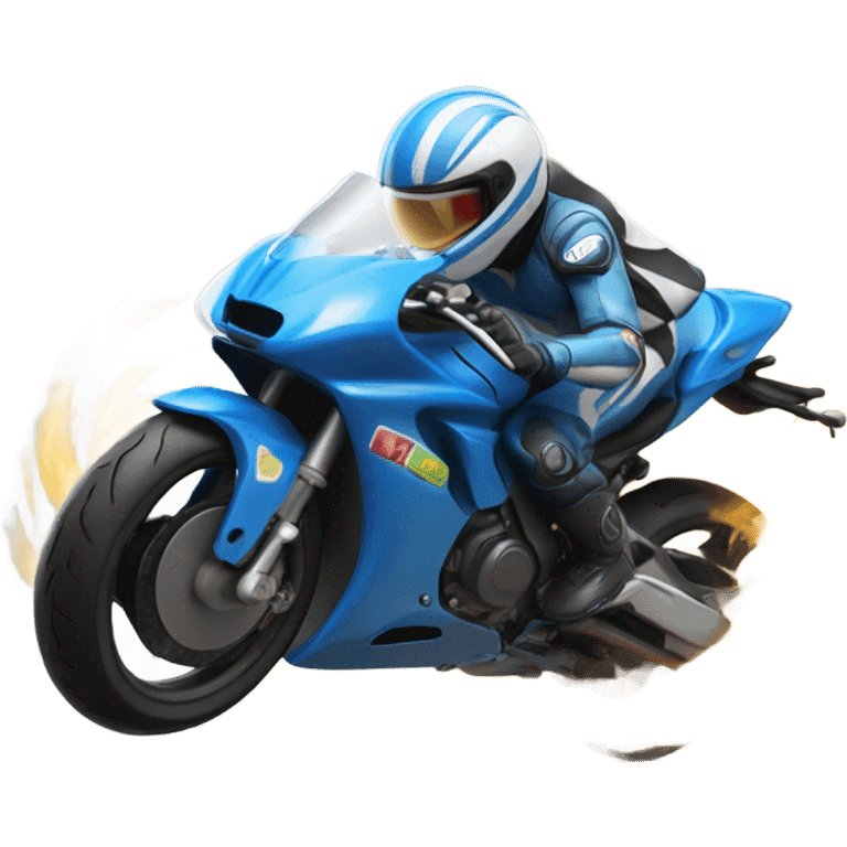 motorcycle racing emoji